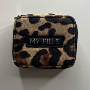 Cheetah Print Pill Case